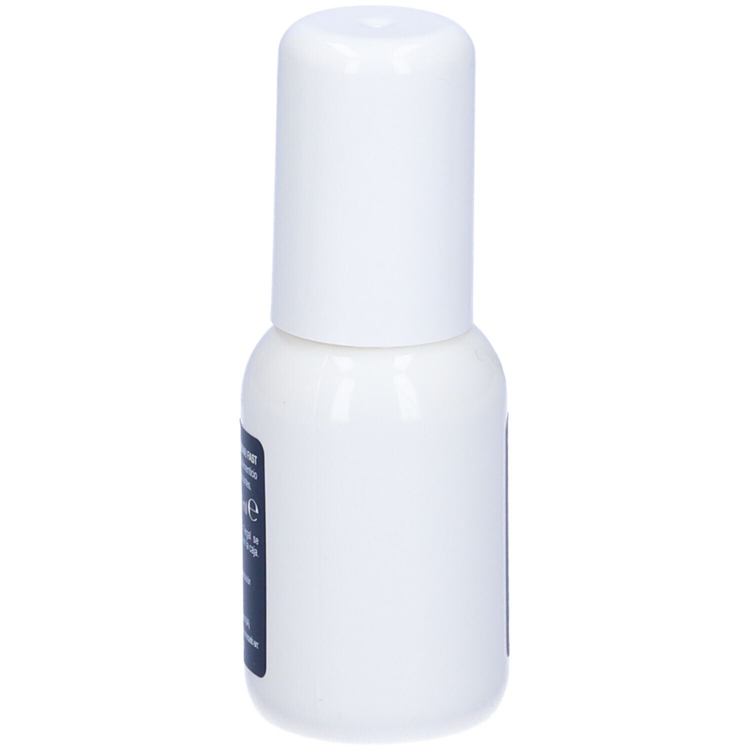 Piccolo flacone spray bianco con etichetta blu. L'etichetta riporta "neuroson FAST".
