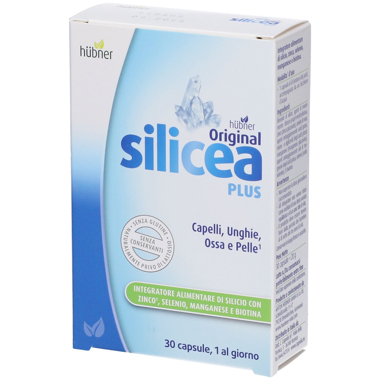 Hubner Origin Silic Plus 30Cps 21,5 g Kapseln