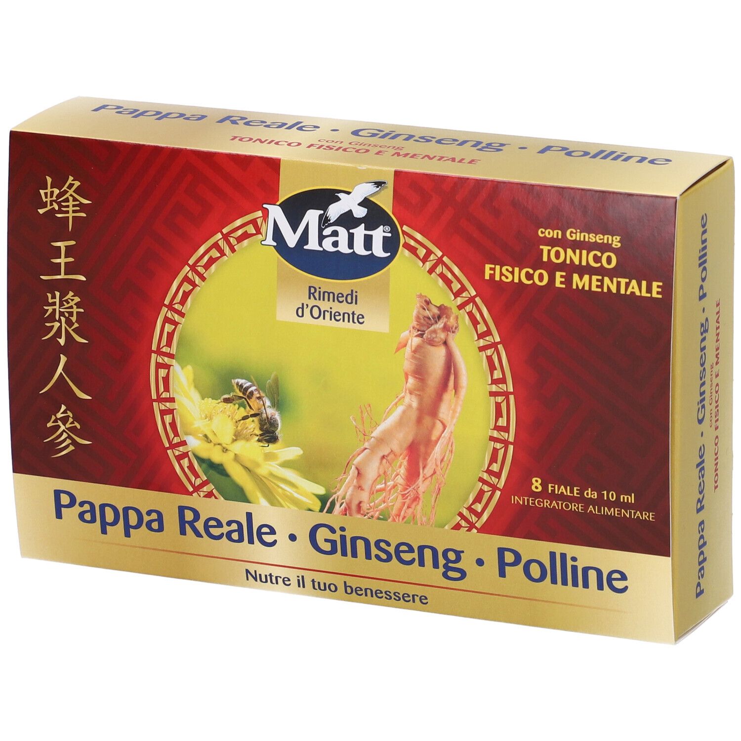 MATT Rimedi d'Oriente Pappa Reale + Ginseng + Polline- Risparmia il 10% con il codice: aed0926