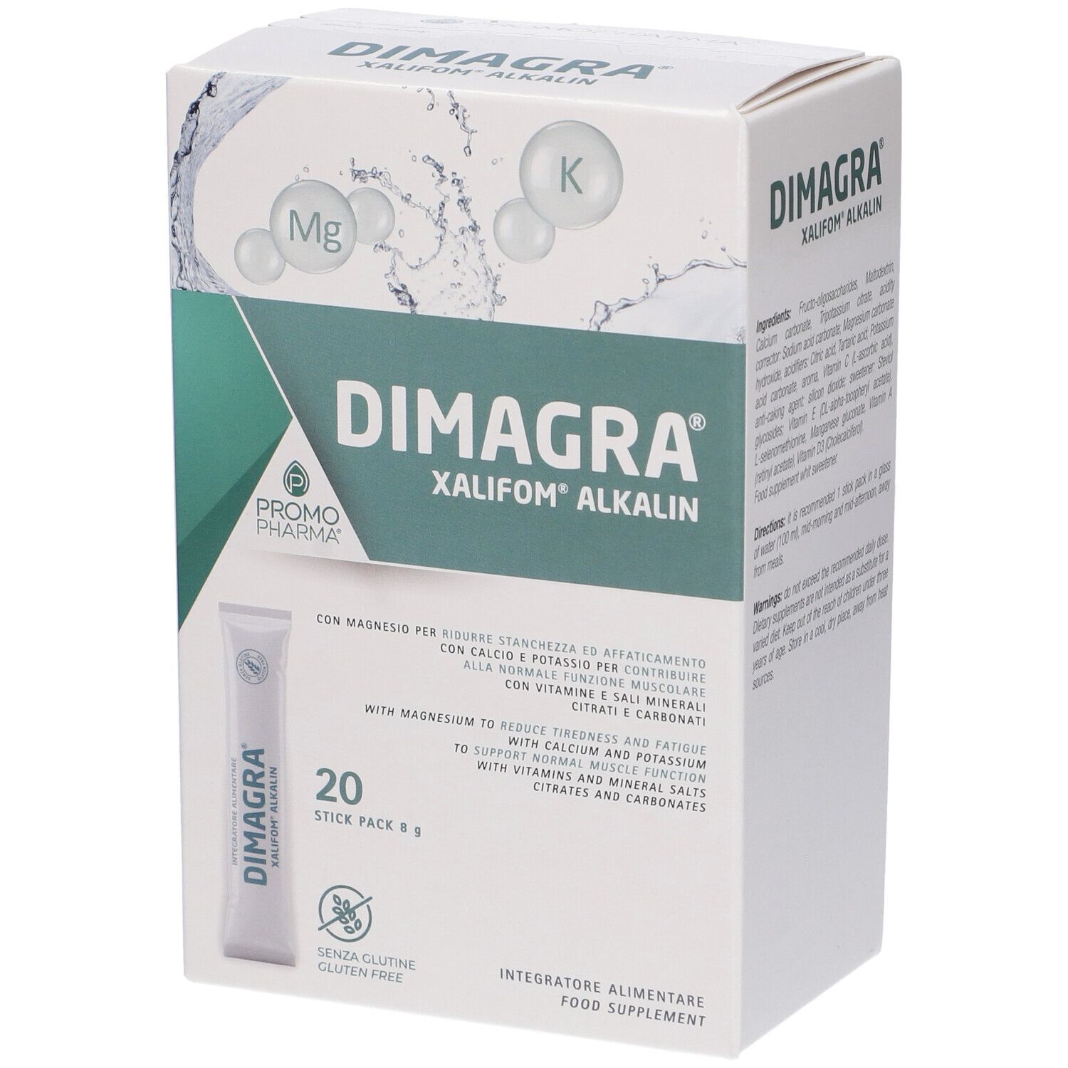 Dimagra Xalifom Bustine 20Bust 100 g Pulver zur Herstellung einer Lösung zum Einnehmen