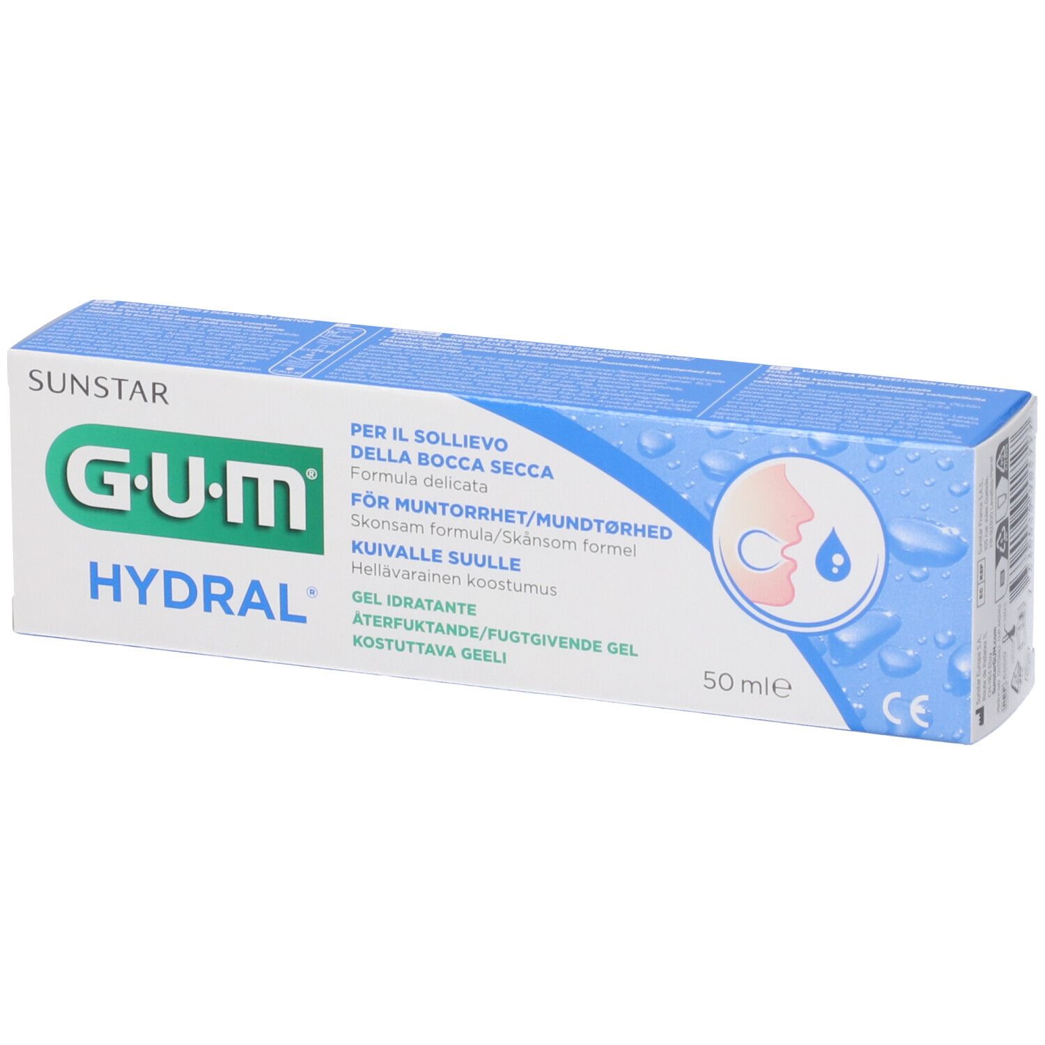 SUNSTAR GUM Gum Hydral Gel gengivale 50 ml - Immagine 5