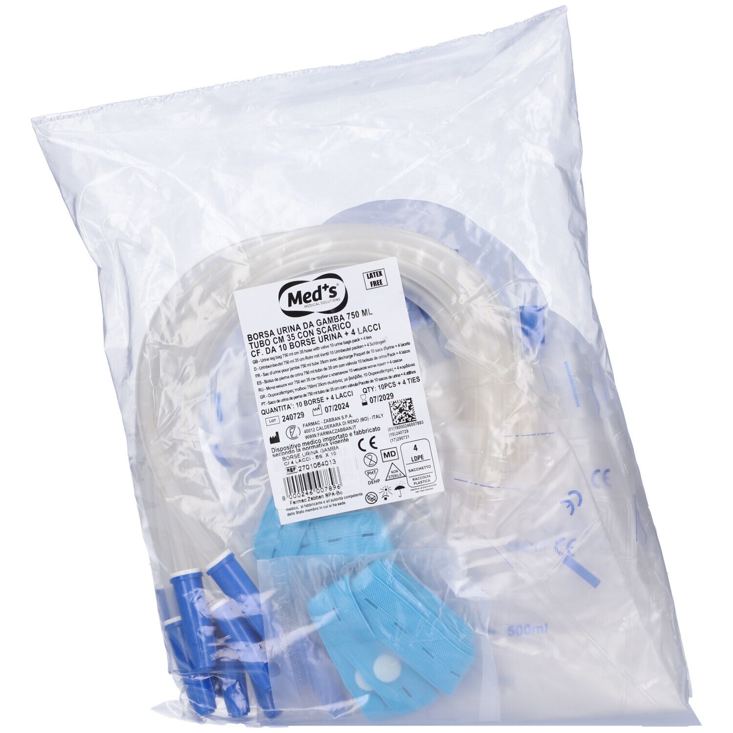Sacca UR Gamba 750Ml Scar N/St 10 St Sonstige