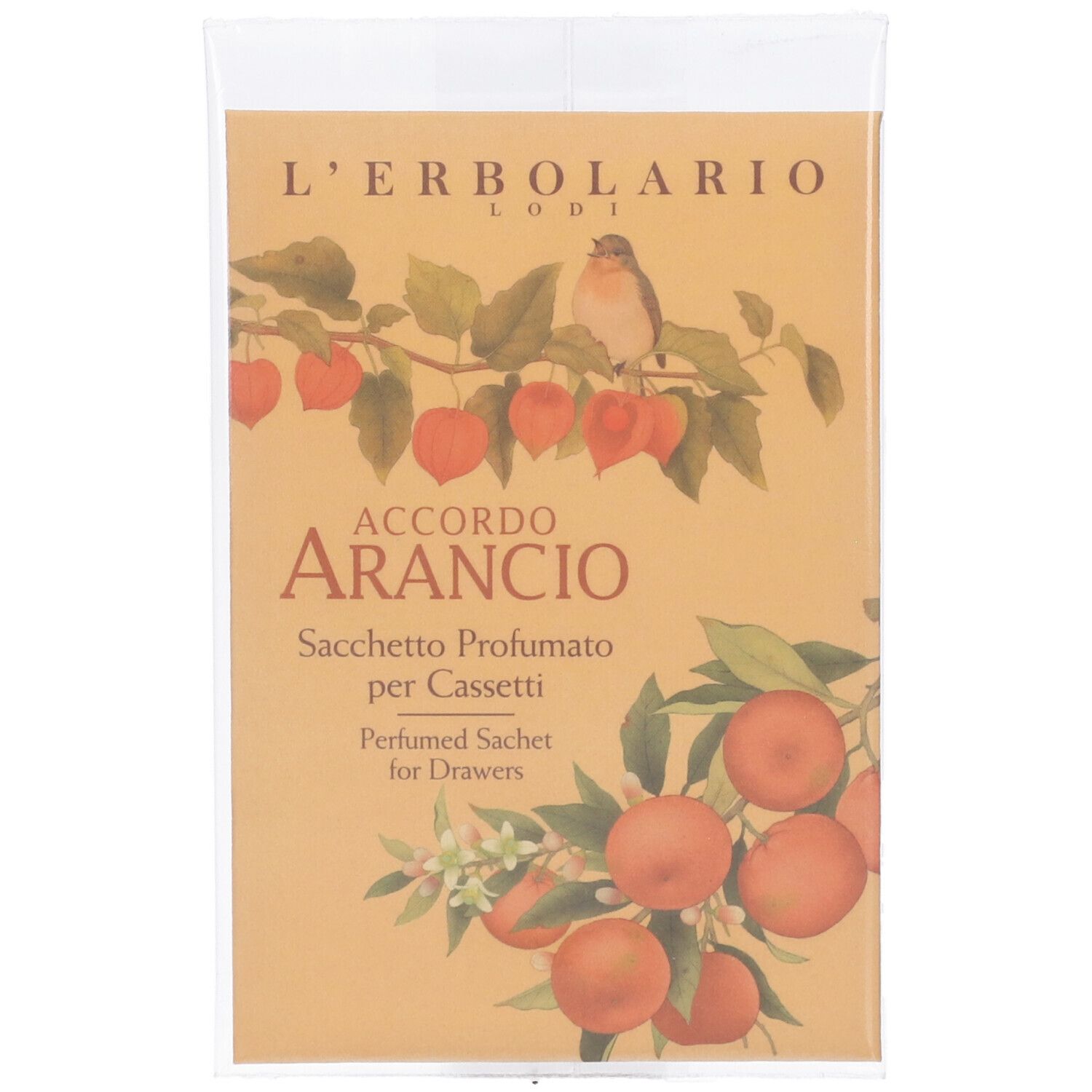 L`Erbolario Sacchetto Profumato per Cassetti Accordo Arancio