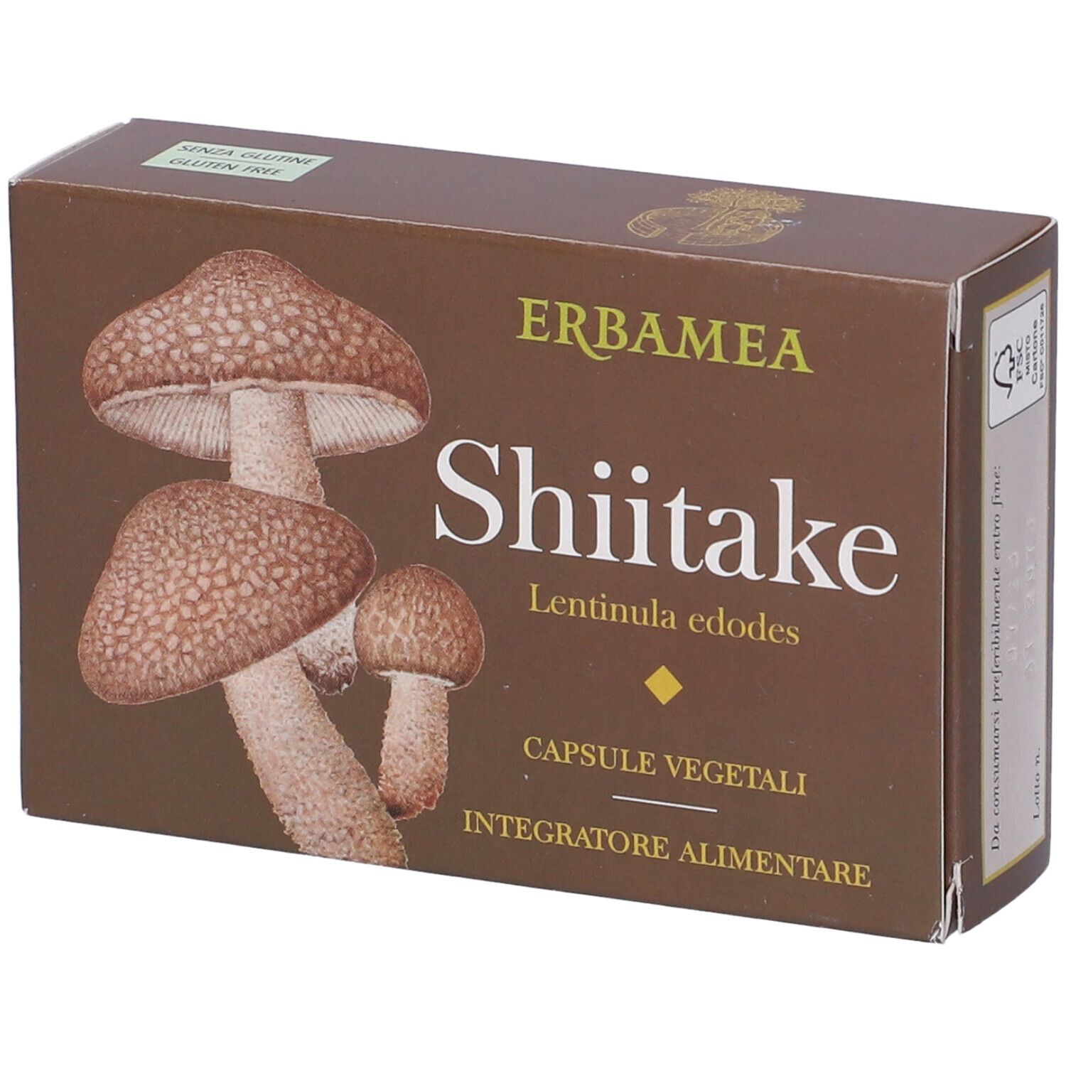 Erbamea Shitake Capsule Vegetali