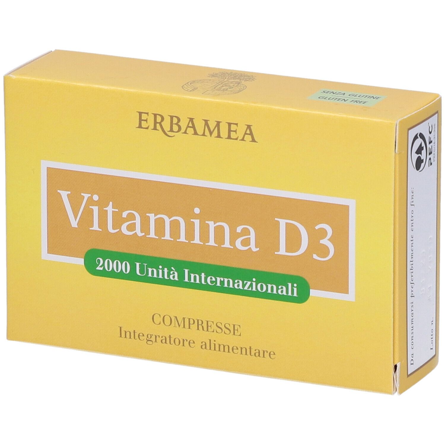 Erbamea Vitamina D3 Compresse