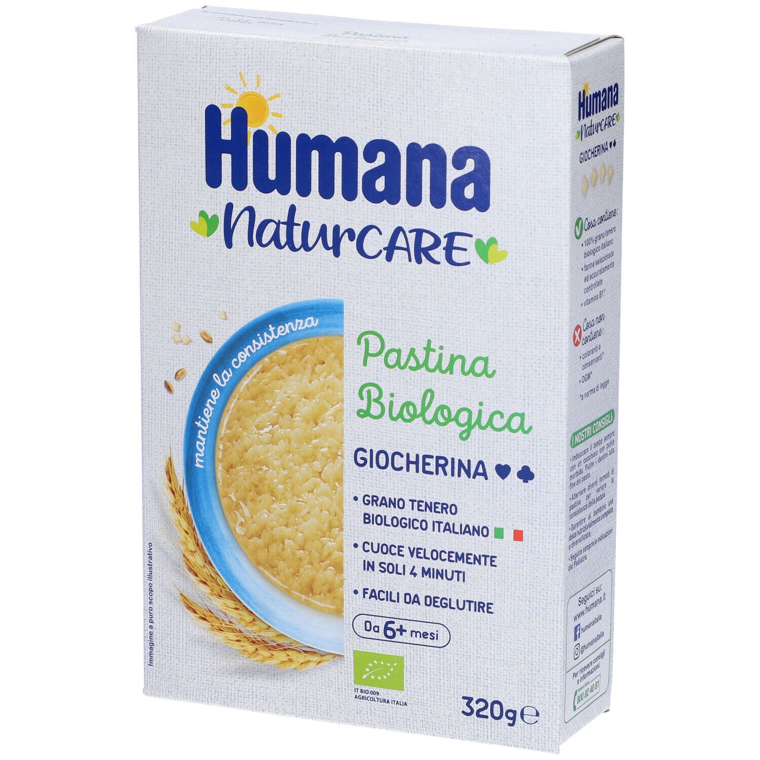 Humana  Giocherina Biologica Pastina