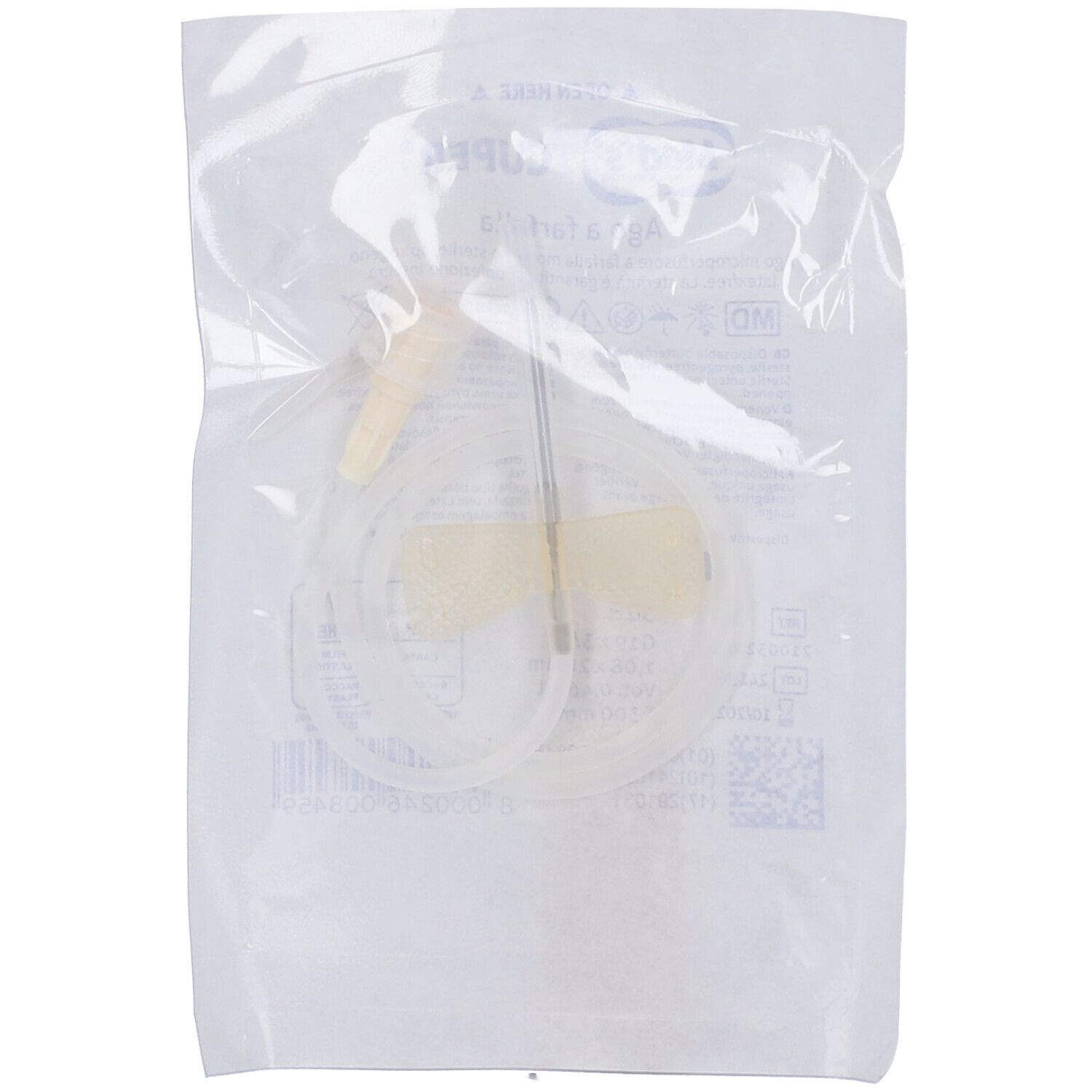Farmac Zabban Meds Cuper Ago Farfalla Gauge 19 Senza Ftalati - Immagine 5