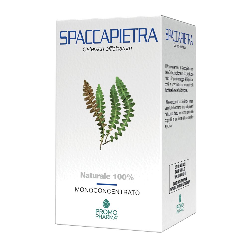 Scatola bianca con nome del prodotto e illustrazione di pianta. Testo: 'Naturale 100% Monoconcentrato'.
