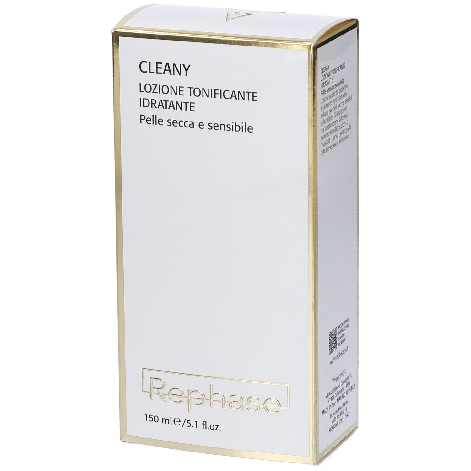Rephase Cleany Lozione Tonificante Idratante Dermolenitiva