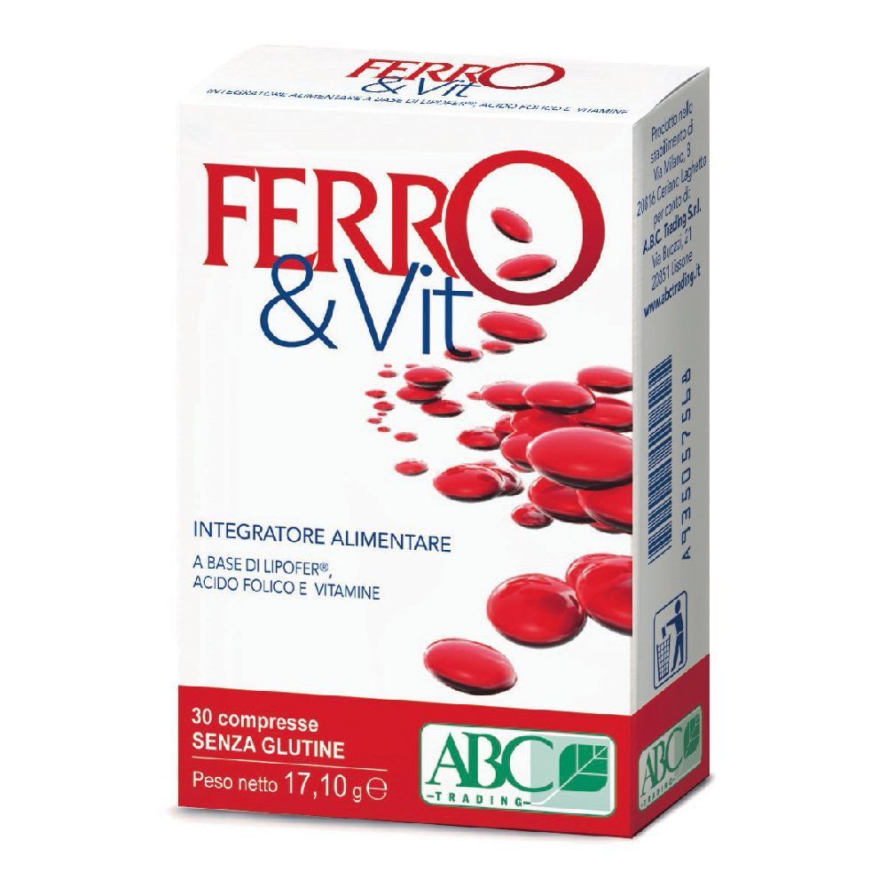 ABC Trading Ferro&Vit Compresse 30 pz Compresse