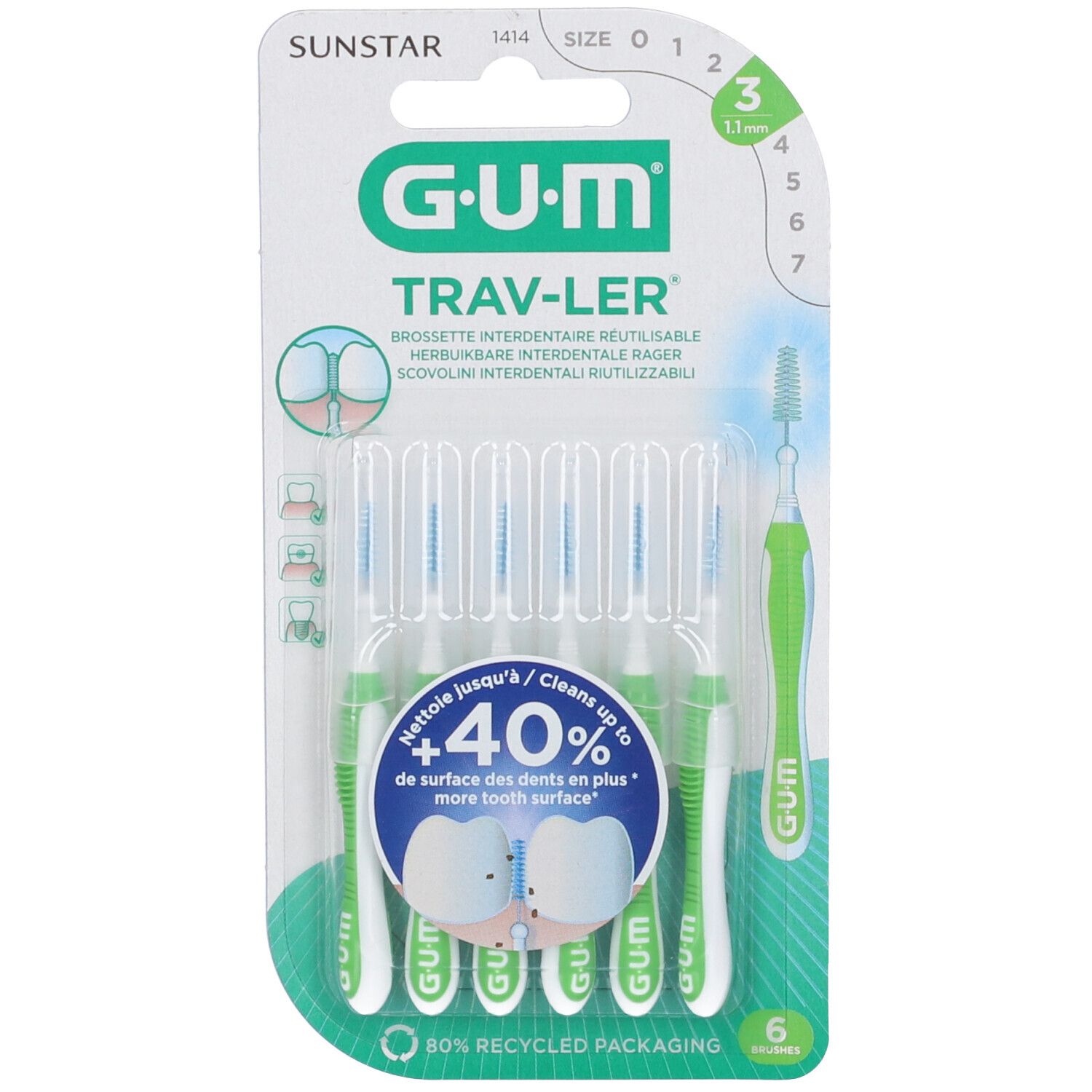 GUM TRAV-LER 1,1 SCOVOLINO PRO - Immagine 11
