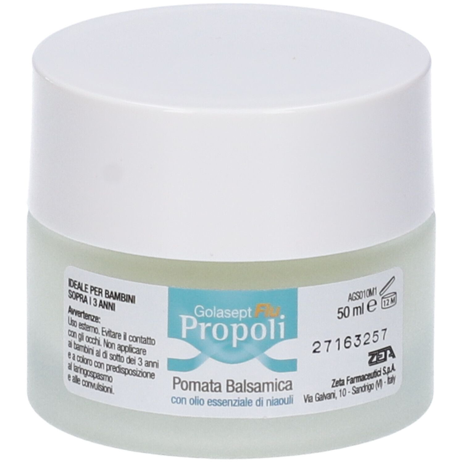 ZETA FARMACEUTICI GolaseptFlu Propoli Pomata Balsamica
