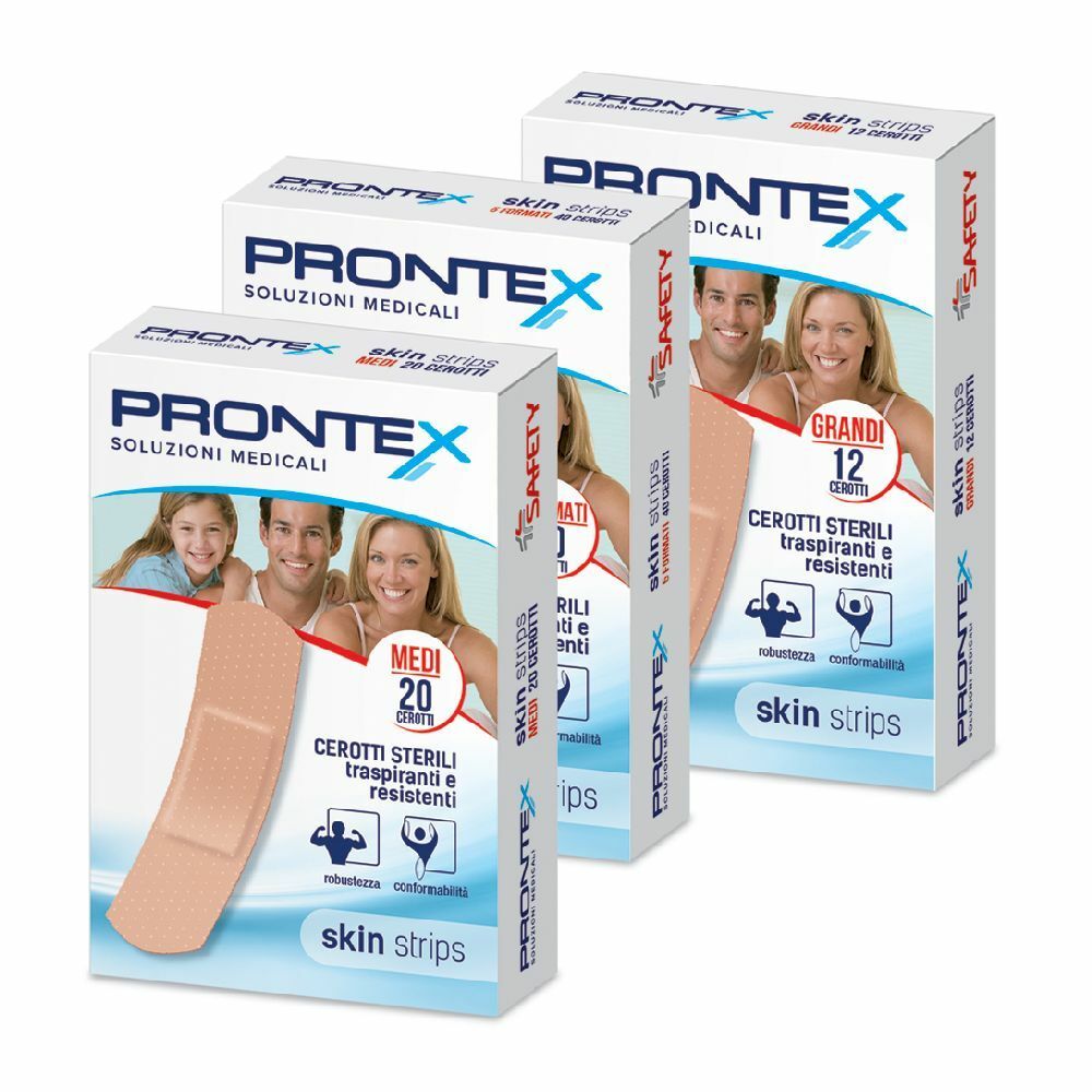 Image of Prontex Skin Stripes Cerotti Sterili Formato Medio
