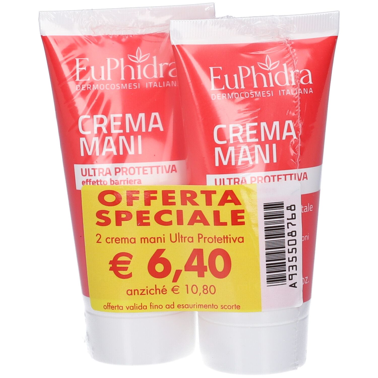 Euphidra Crema Mani Ultra Protettiva 2 Pezzi