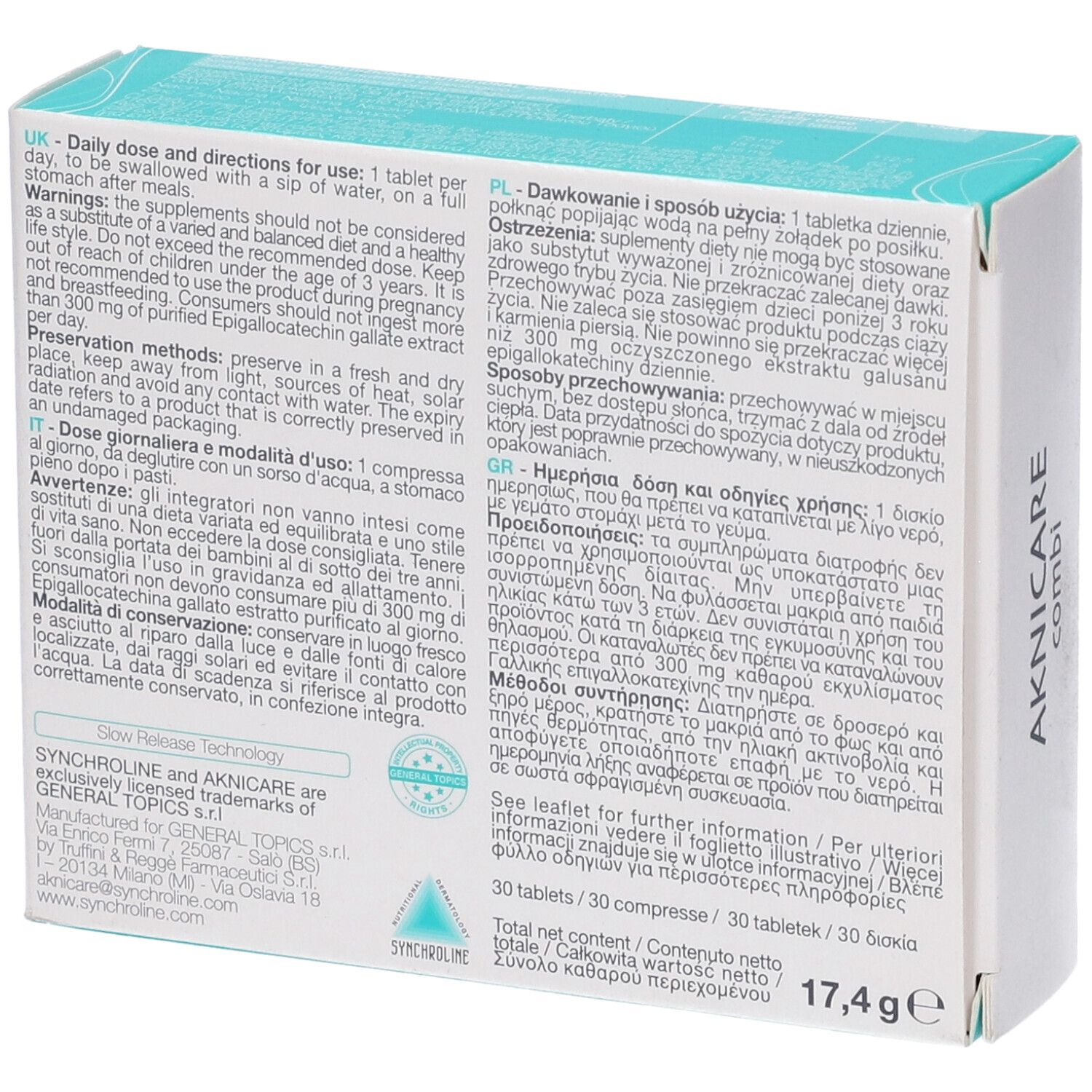 AKNICARE COMBI 30CPR - Immagine 9