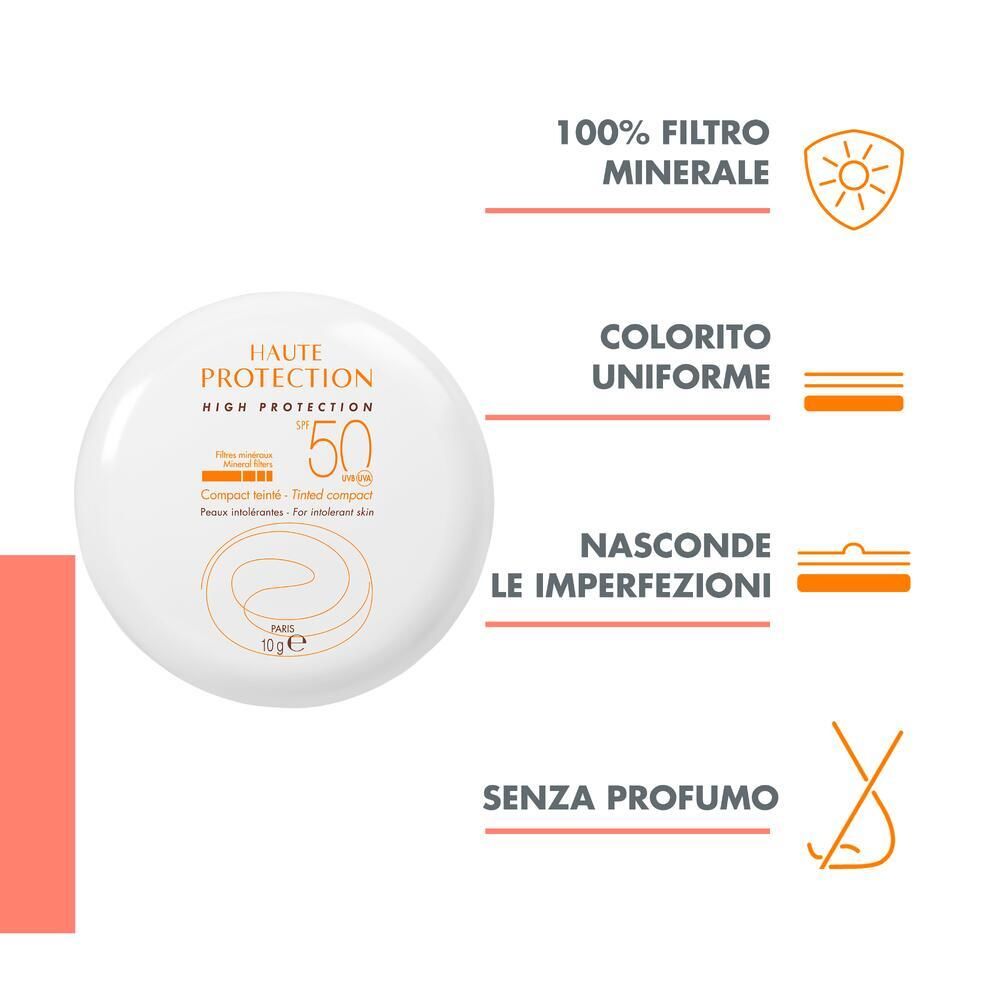 Cipria compatta con testo. 100% filtro minerale. Tonalità. Nasconde le imperfezioni. Senza profumo.