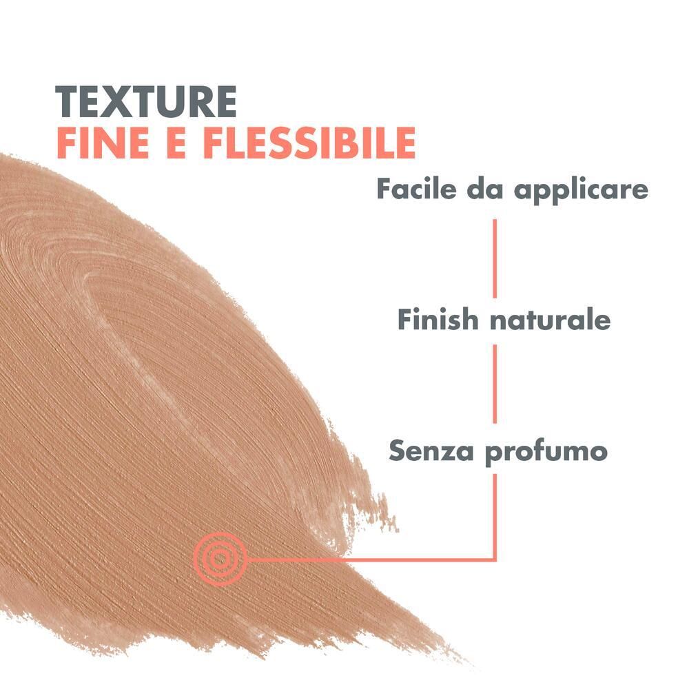 Texture: Fine e flessibile. Facile da applicare. Finish naturale. Senza profumo. Tonalità.