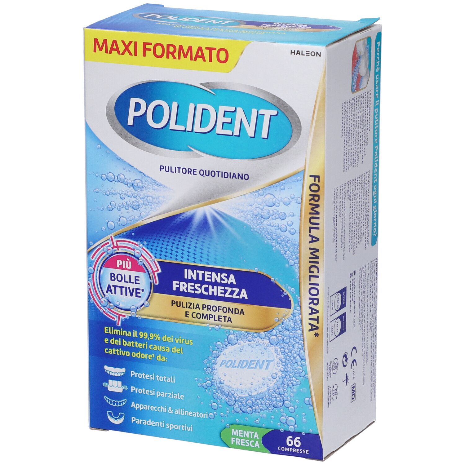 Polident Tripla Fresch 66Cpr 66 St Tabletten