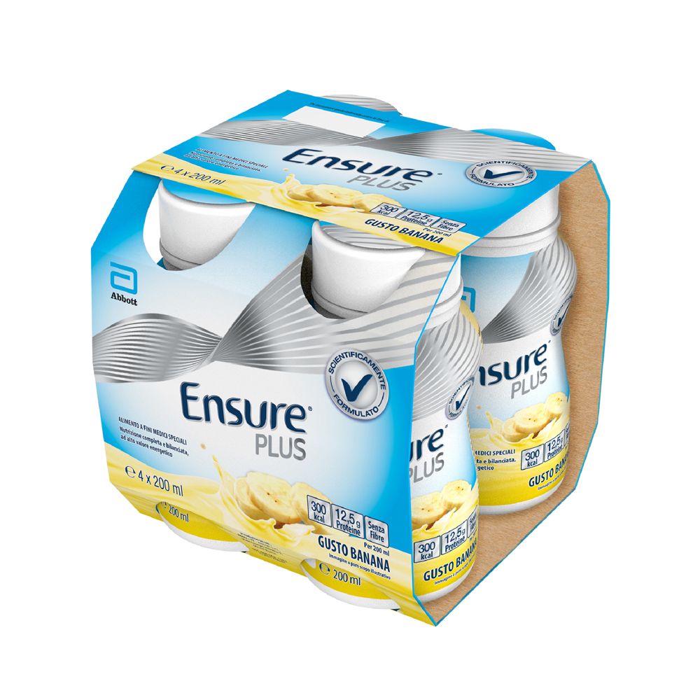 Ensure - Abbott Plus Banana 4 Bottiglie Da 200 Ml - Immagine 8