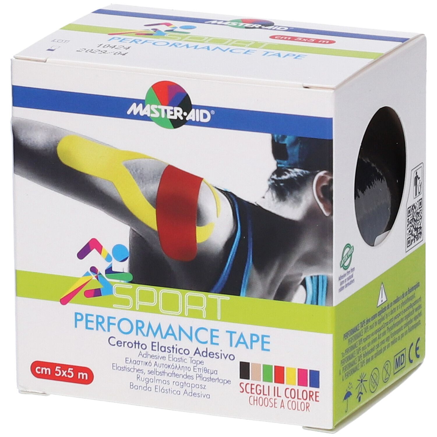 M-Aid S Perform Blac5X500Cm 1 St Verband