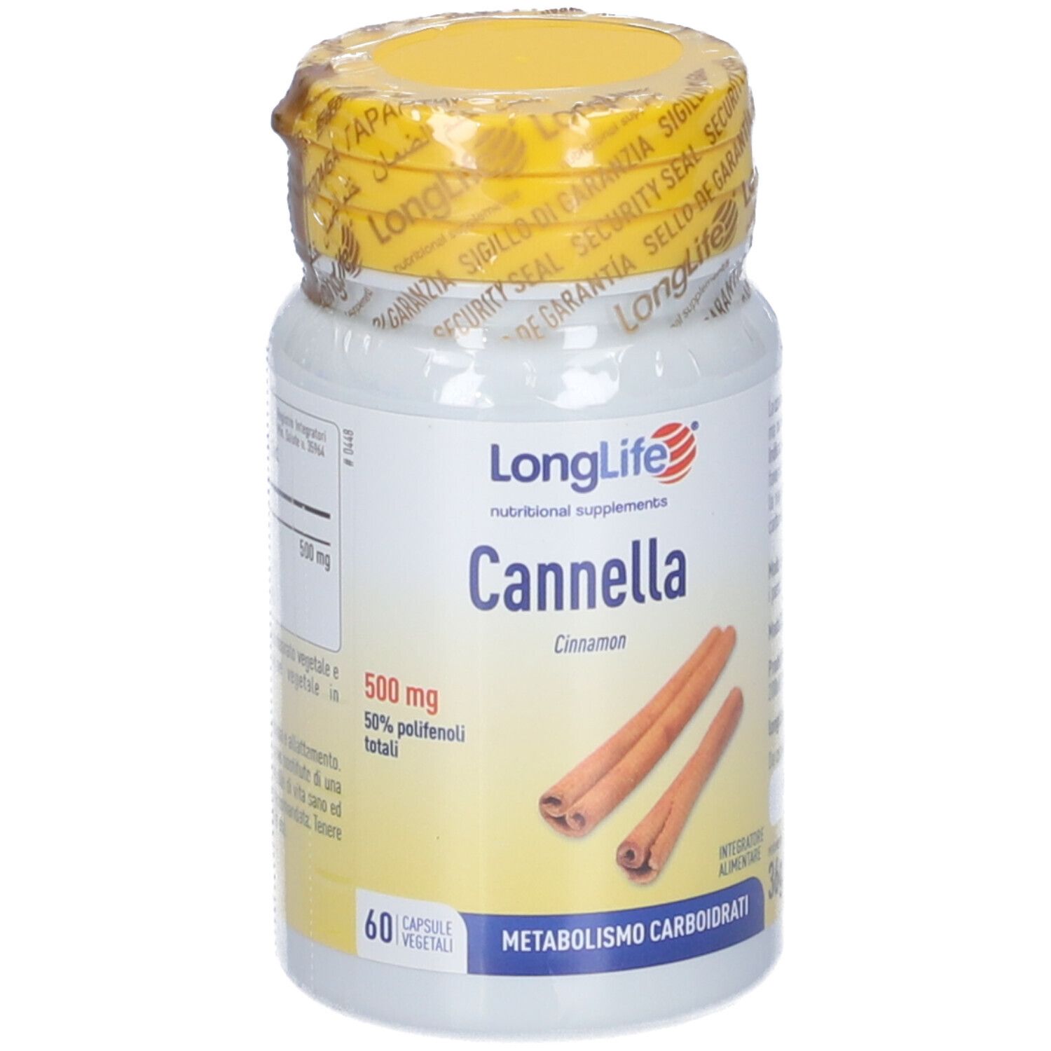 Longlife Cannella 60Cps 36 g Kapseln