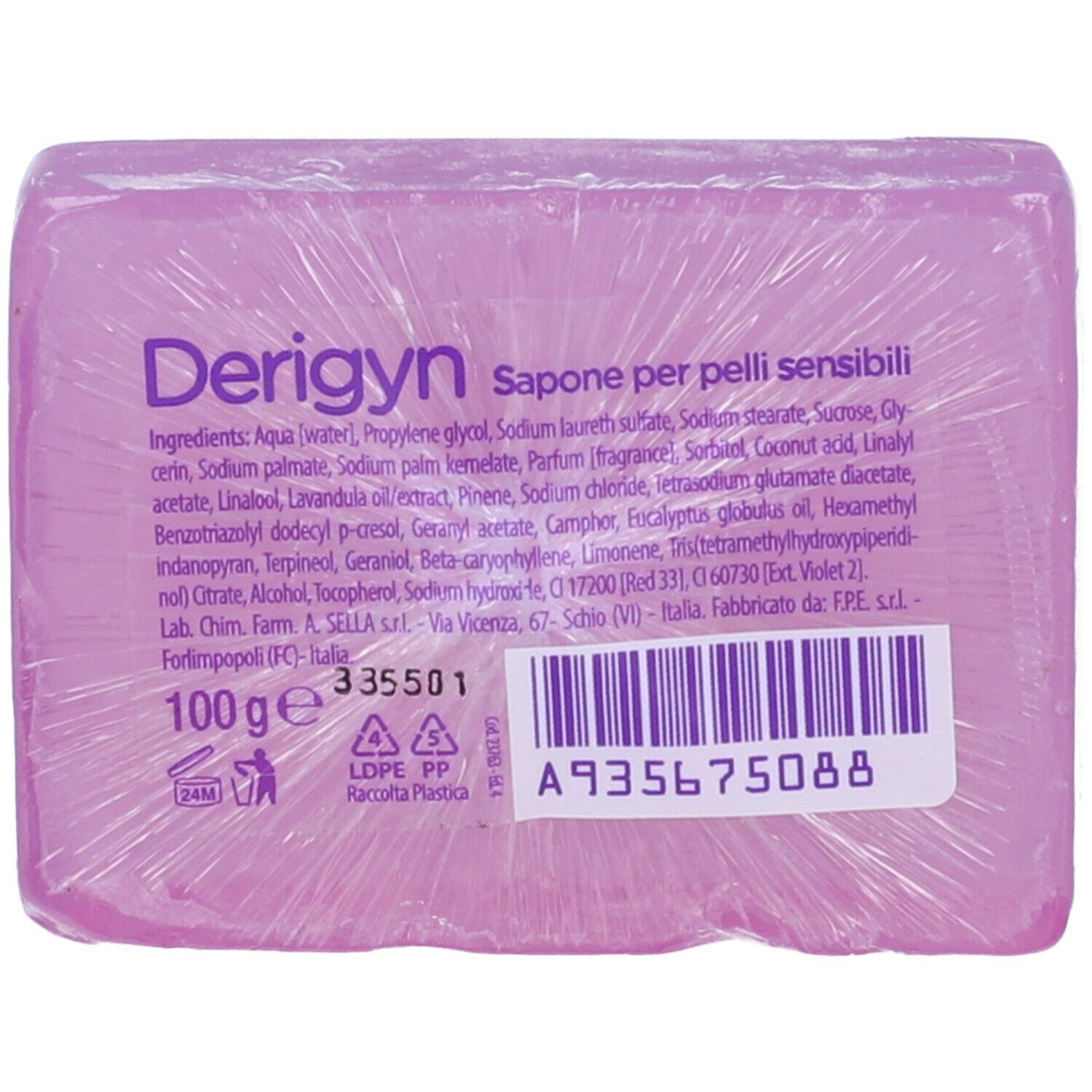 Derigyn Sapone Solido