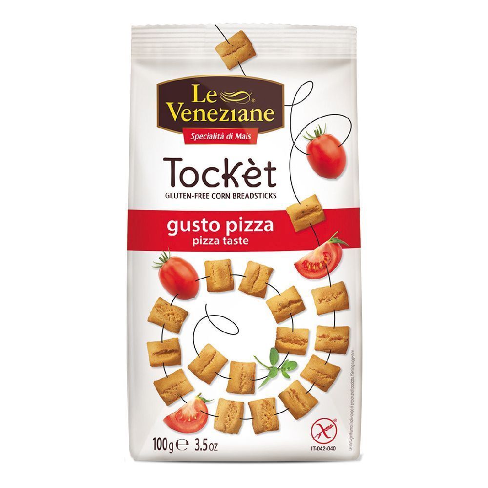 MOLINO DI FERRO Le Veneziane - Mini grissini Tocket gusto pizza 100 G - Immagine 7