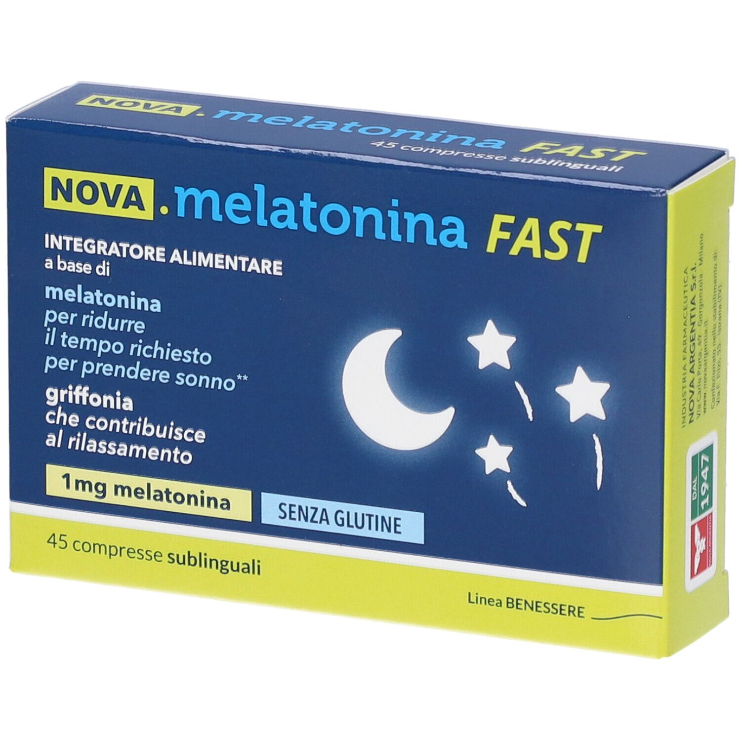 Nova Melatonina Fast 45Cpr 45 St Kompressen