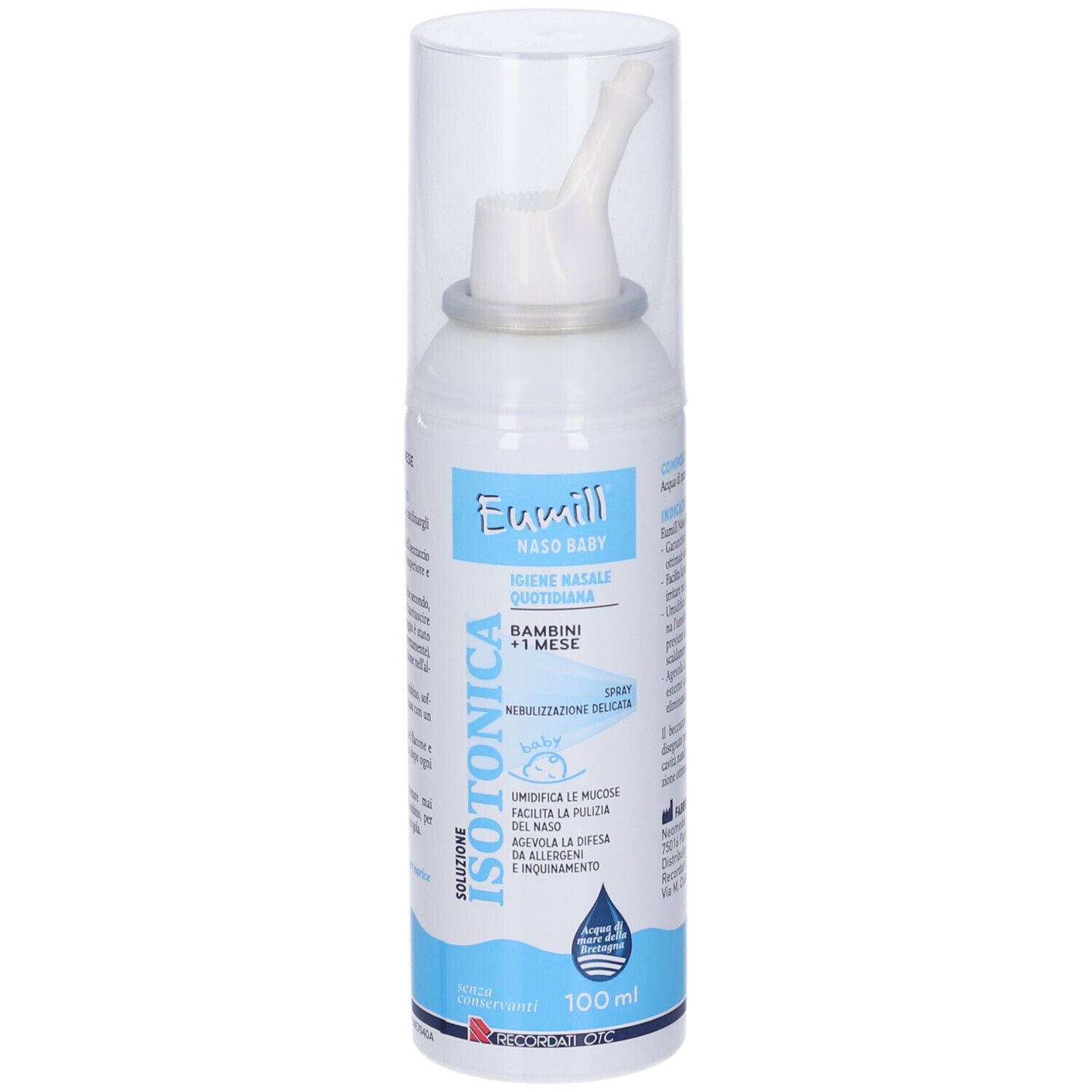 RECORDATI Eumill naso baby - soluzione isotonica spray 100 ml - Immagine 4