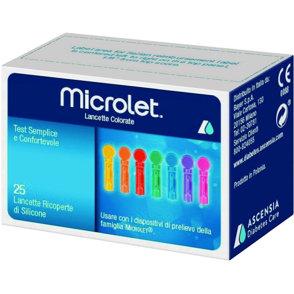 Microlet Lancets 25 Lancette St Lanzetten