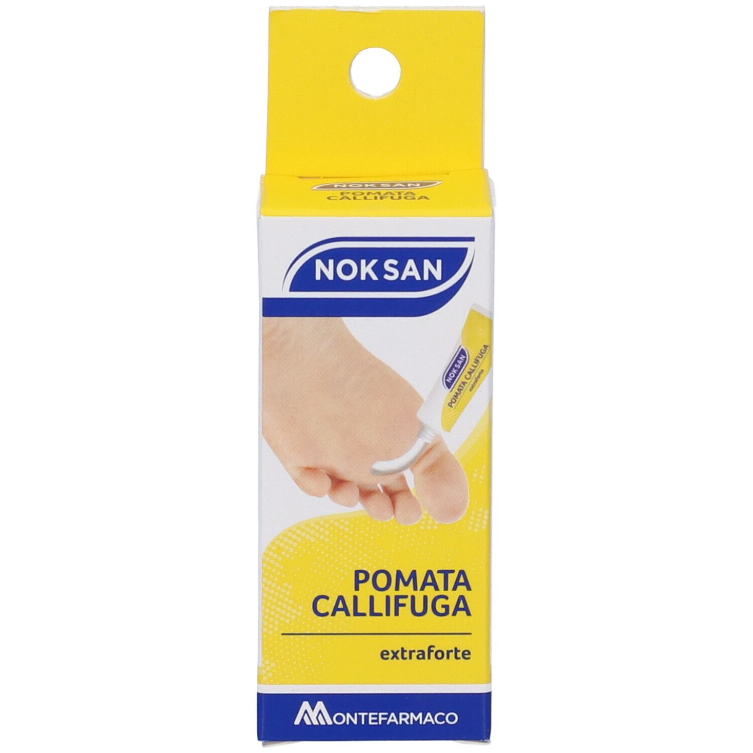 Noksan Pomata Callifuga extraforte Fußcreme.