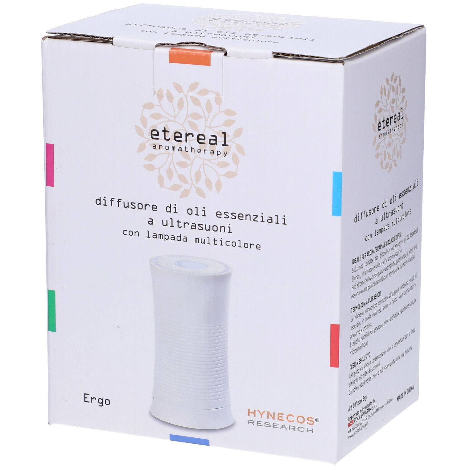 HYNECOS Etereal Ergo Diffusore ad Ultrasuoni