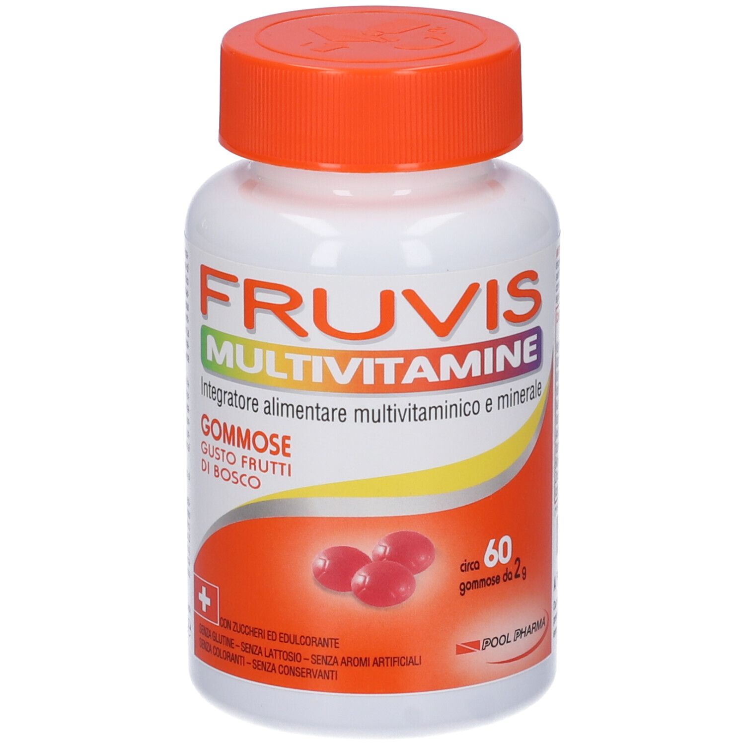 Fruvis Multivitamine Gommose 120 G Caramelle Bambino