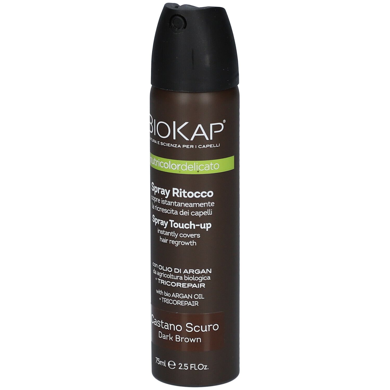 Biokap Spray Ritocco, dunkelbraun, 75ml.