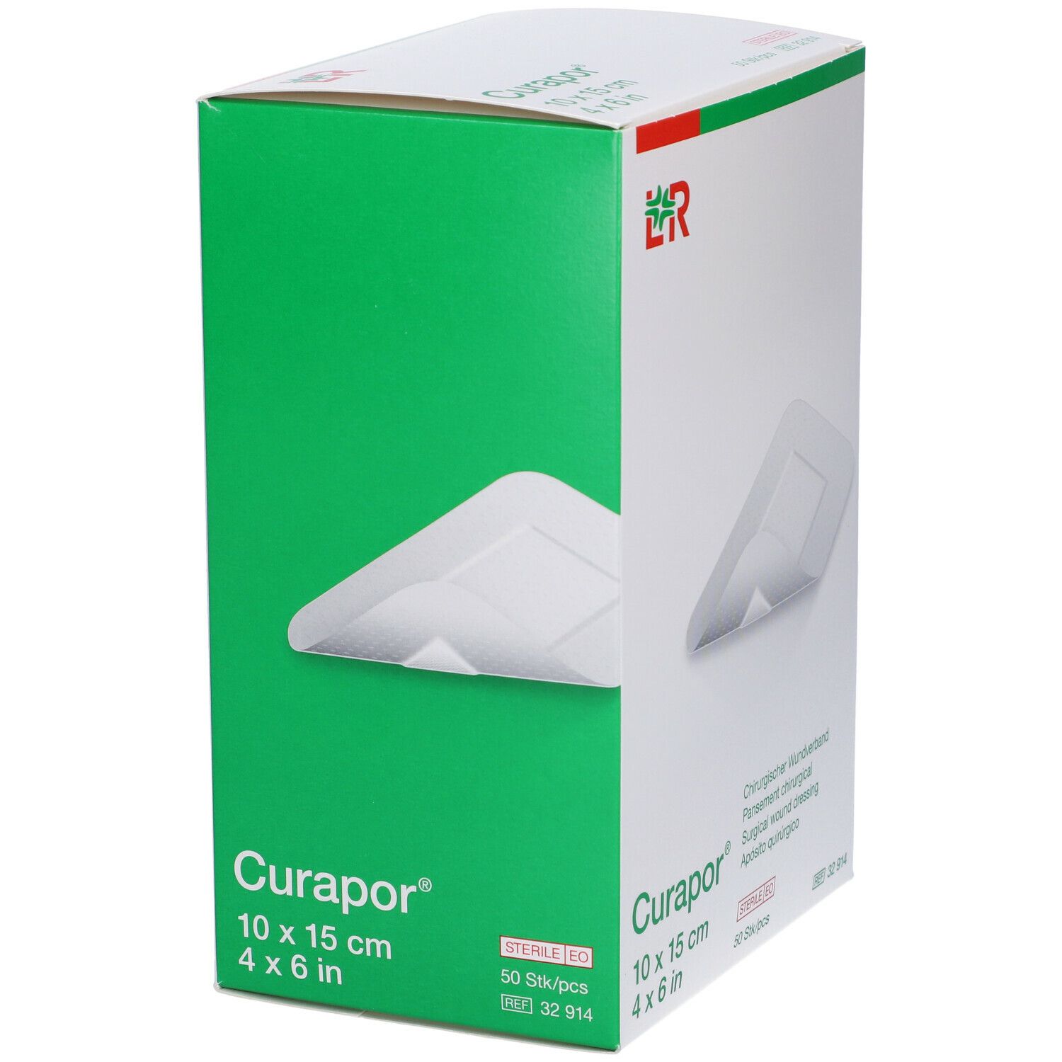 CER CURAPOR 10X15CM STER 50PZ