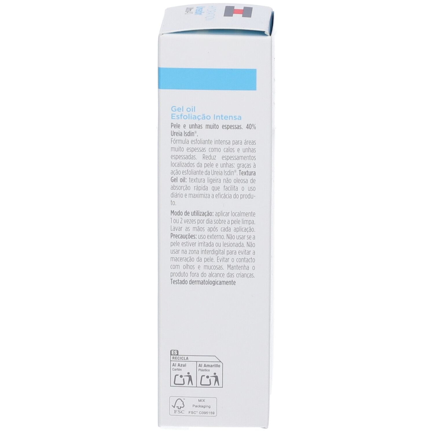 Rückseite der Produktverpackung. Text in mehreren Sprachen. Enthält Informationen zu Inhaltsstoffen und Anwendung.