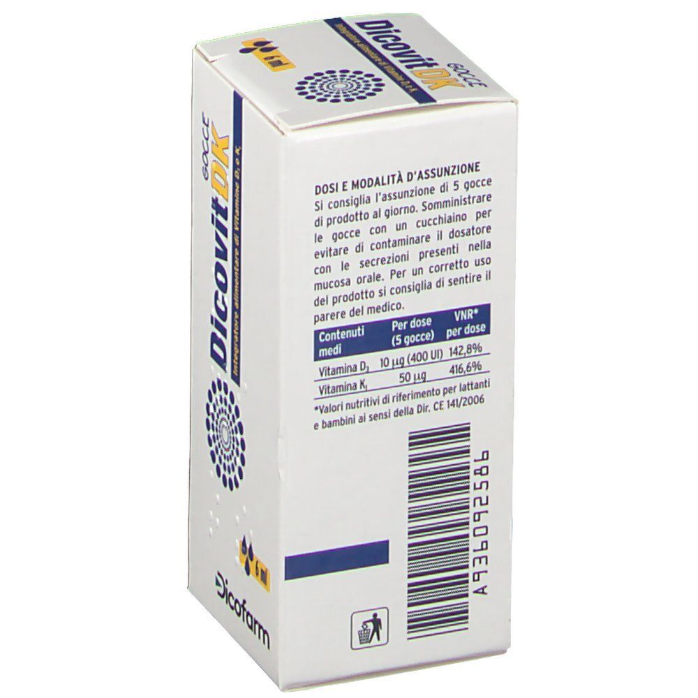 Dicofarm Dicovitdk Gocce 6 Ml Bambino