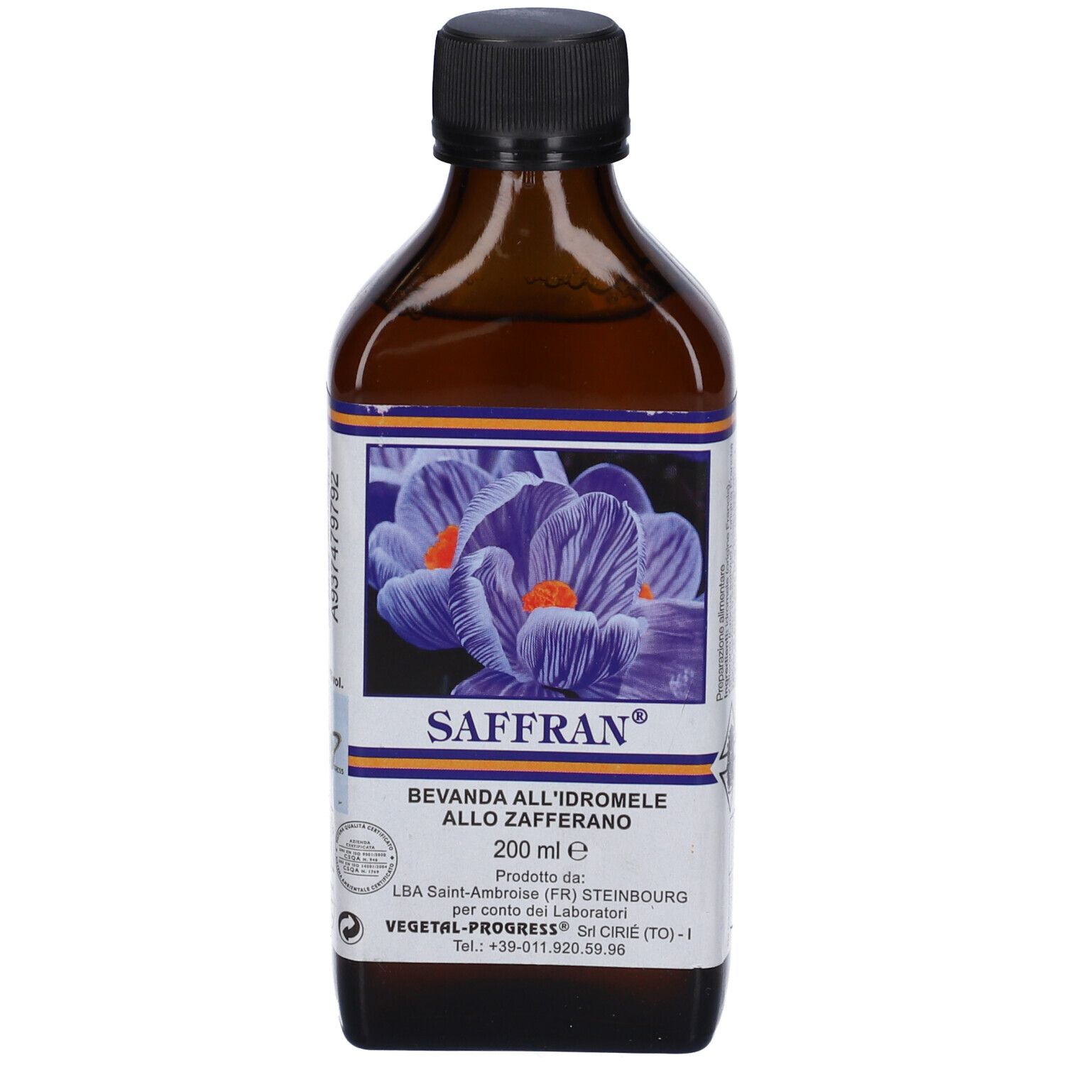 Saffran Idromiele 200Ml