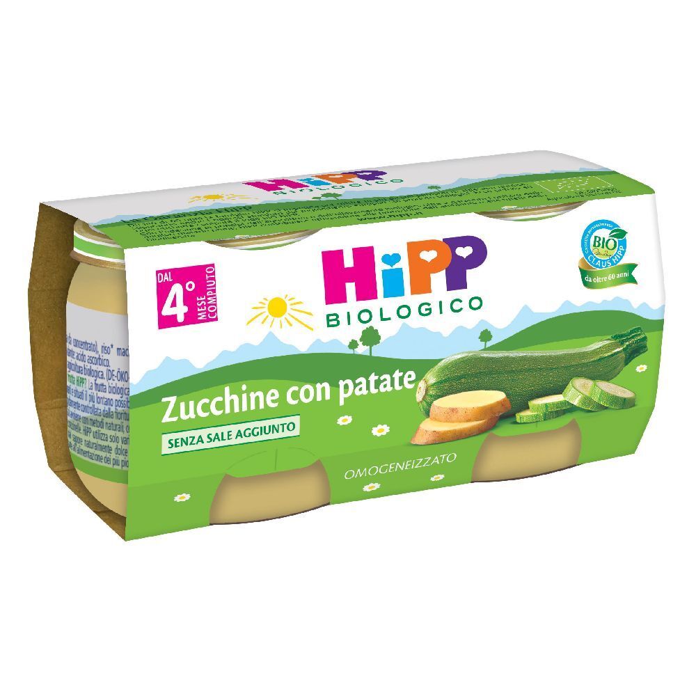 Hipp BIO Omog Zucchine/Pat2X80 2x80 g Brei