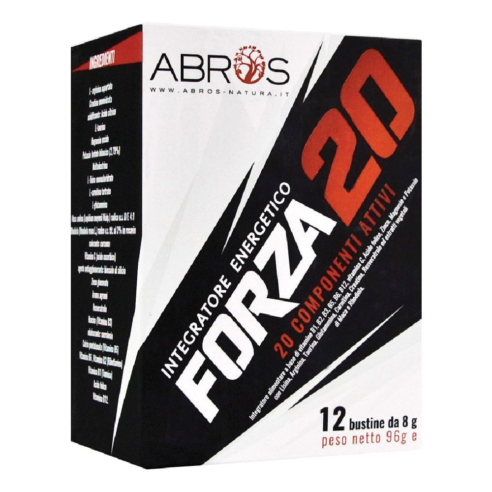 Abros Forza20 Integratore Energizzante 12 Bustine - Immagine 6