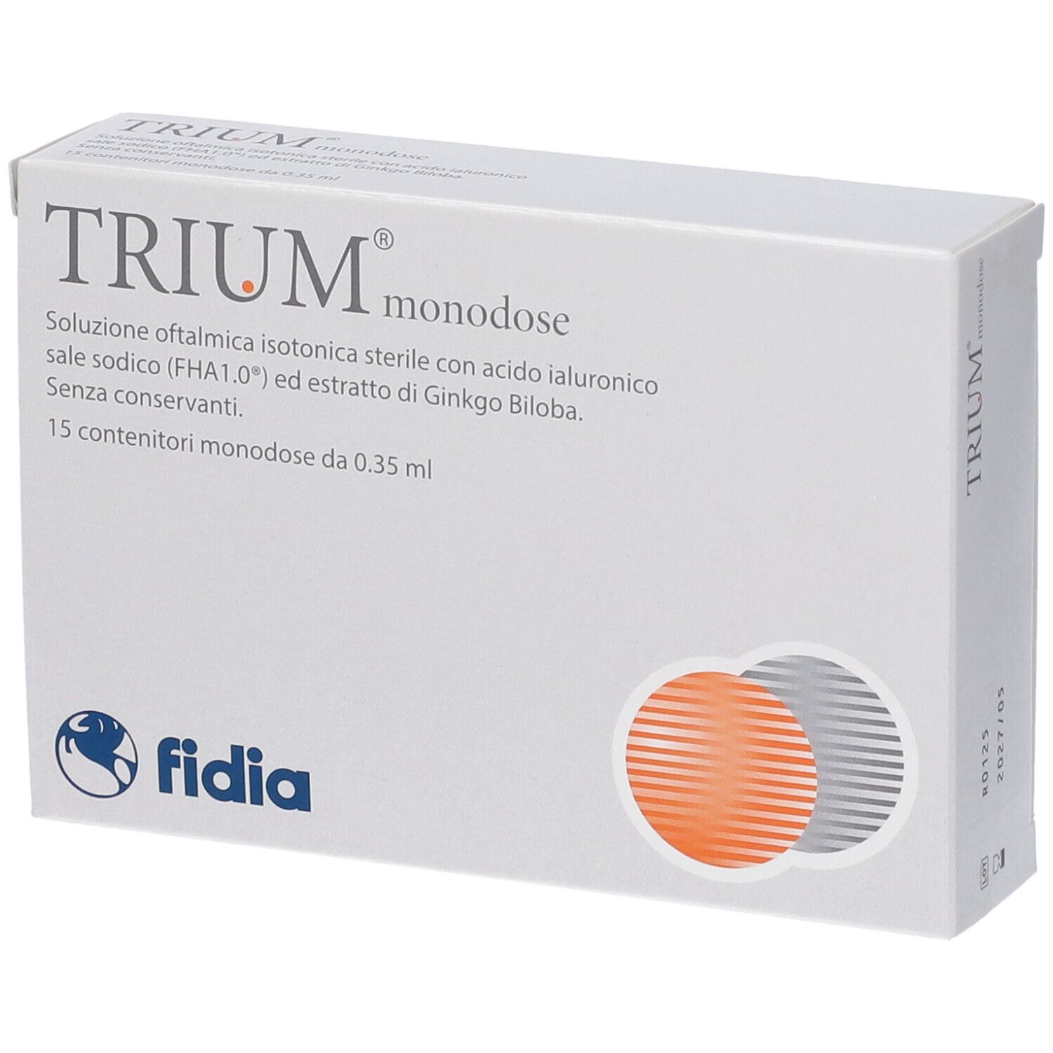 Trium Monodose GTT Ocul 15Fl 15x0,35 ml Einzeldosispipetten