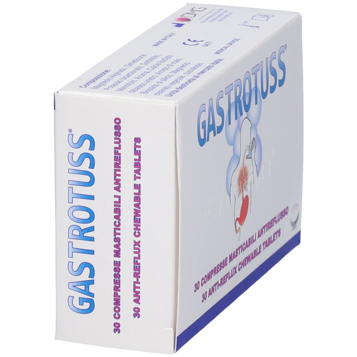 Gastrotuss Kautabletten Packung, 30 Stück.