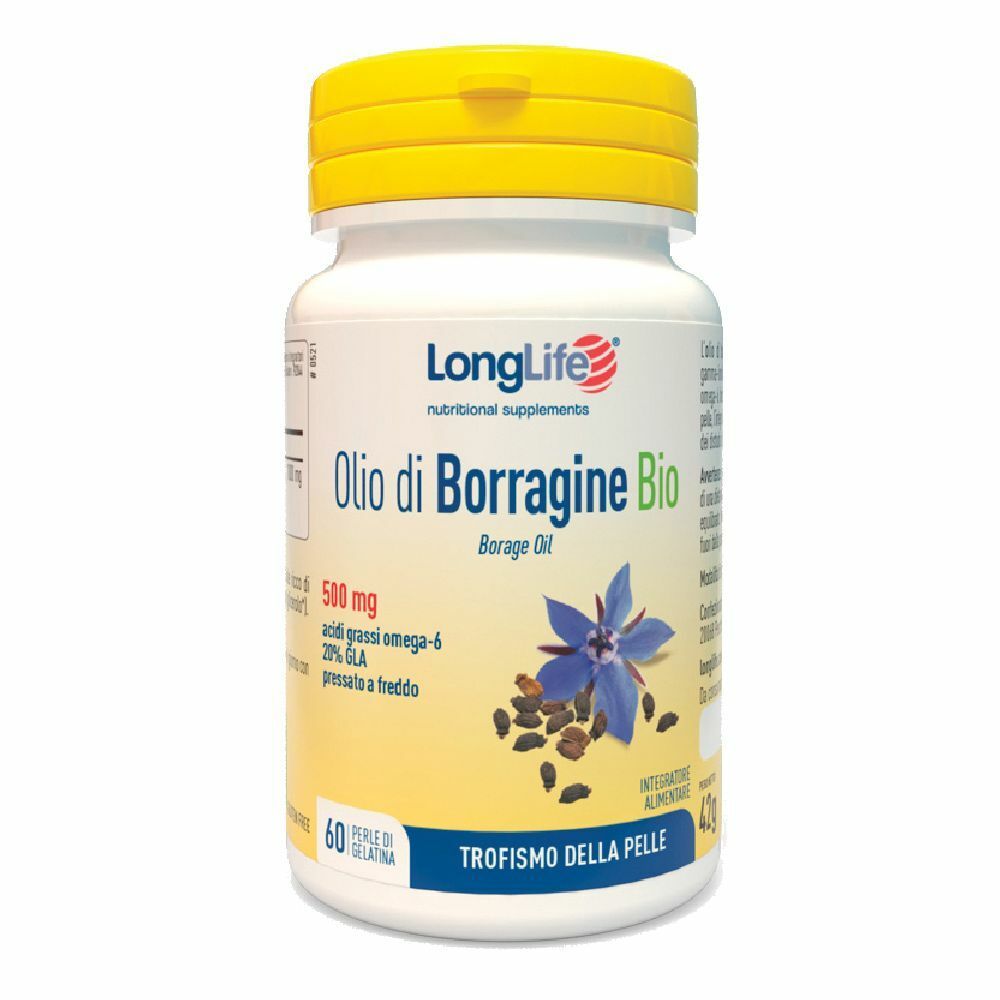 Image of LongLife® Olio di Borragine Bio 500 mg