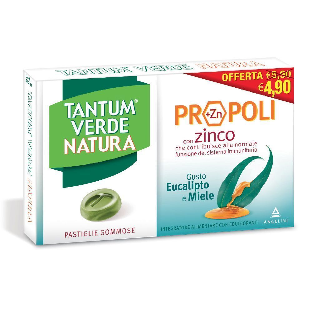 Tantum Verde Natura 15 Pastiglie Gommose Eucalipto e Miele - Immagine 9
