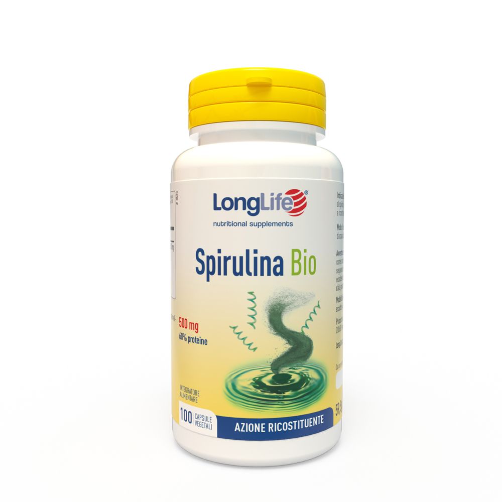 LongLife® Spirulina Bio 500mg