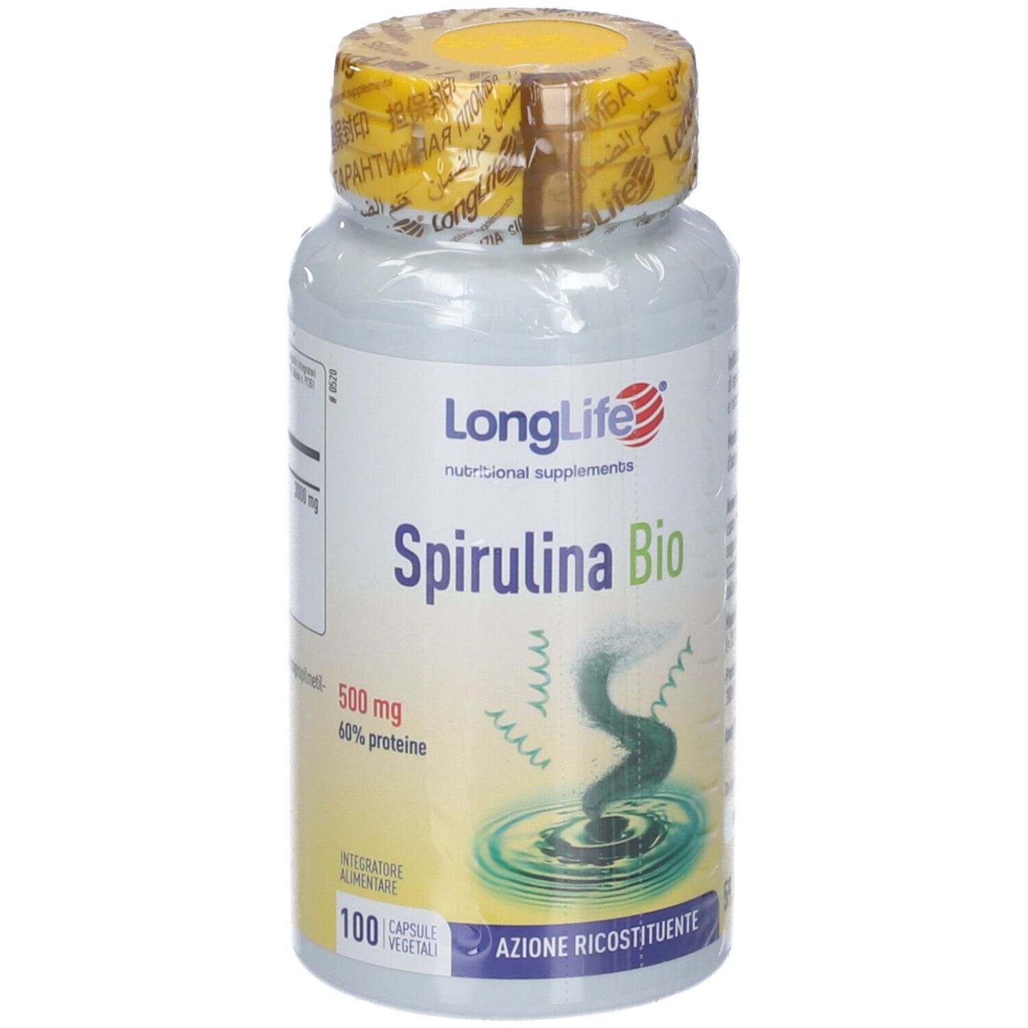 Longlife Spirulina 100 Capsule Vegetali - Immagine 4