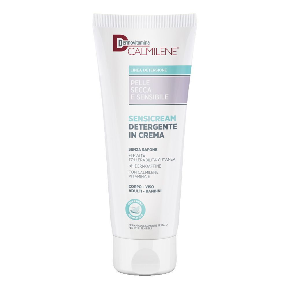 Dermovitamina Calmilene® Sensicream Detergente In Crema Senza Sapone Per Pelle Secca E Sensibile