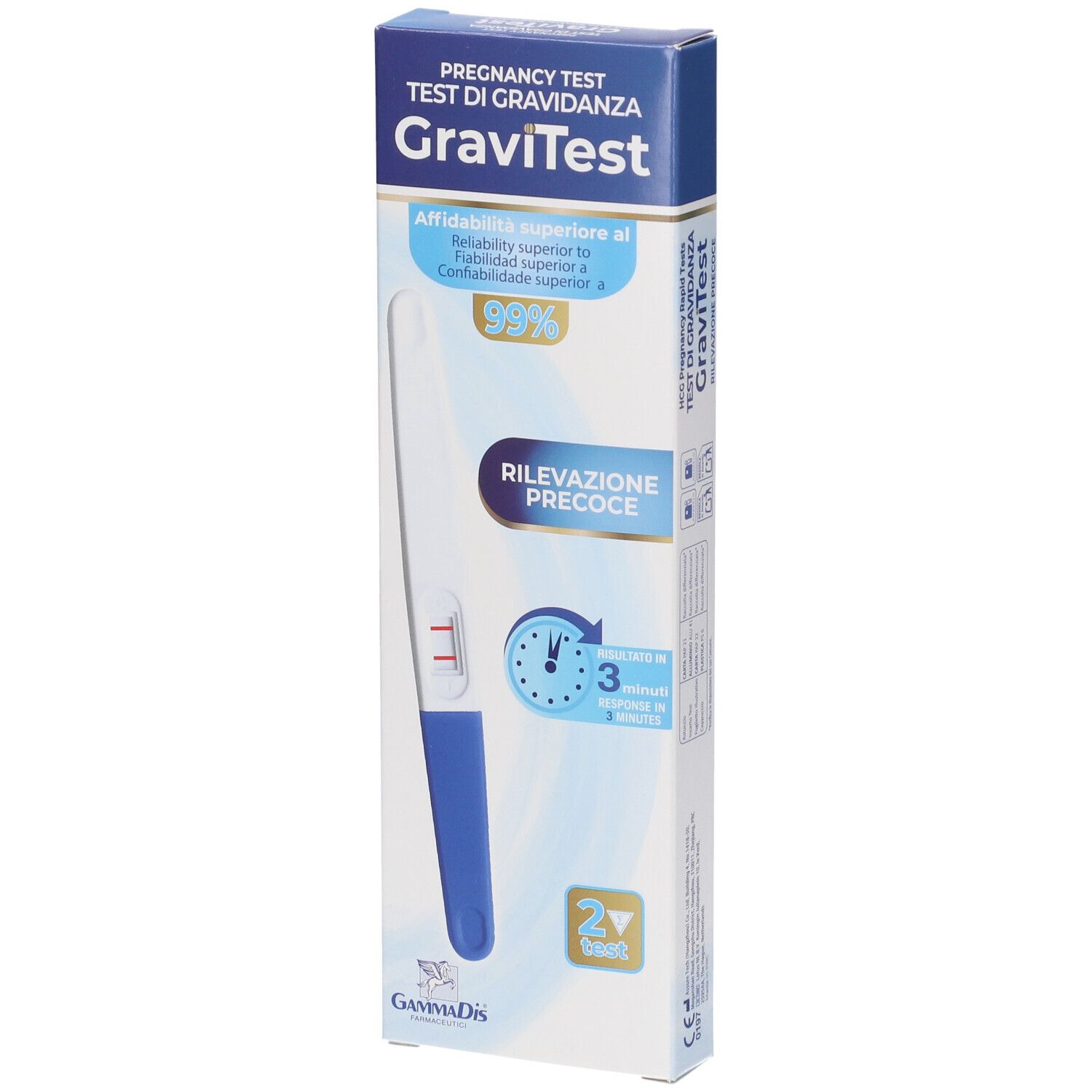 Test Gravidanza Gravitest 2PZ 2 St