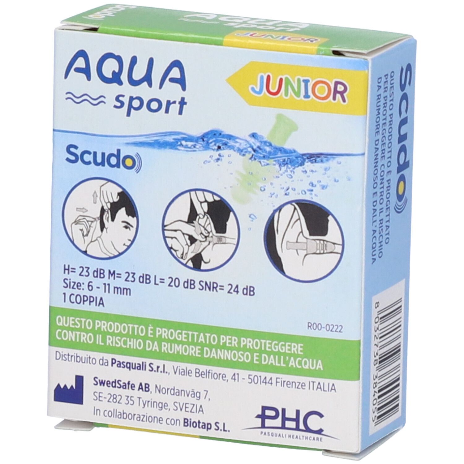 Earplug scudo aquasport jun 2p - Immagine 10