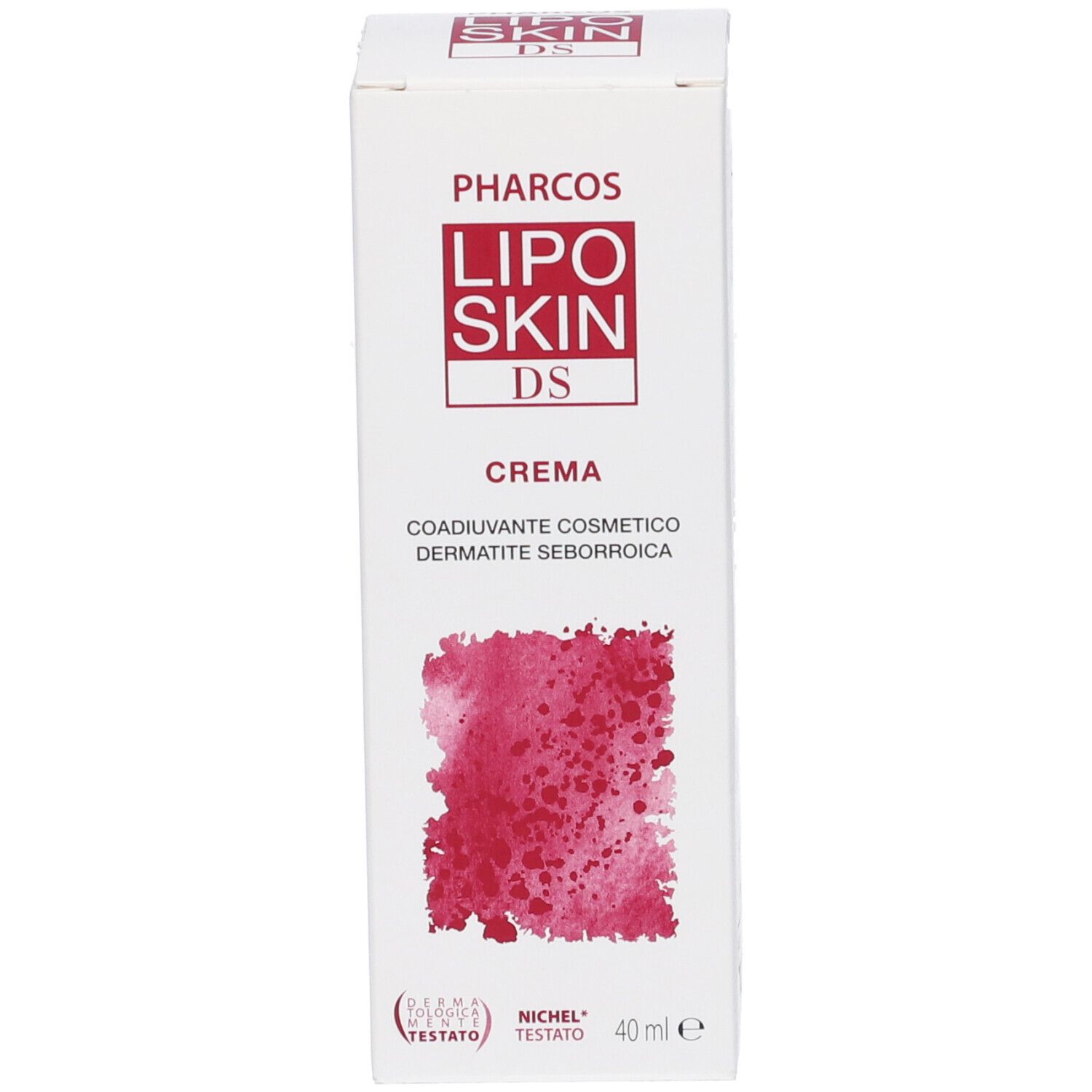 Pharcos Lipo Skin DS Creme Verpackung mit 40 ml Inhalt.